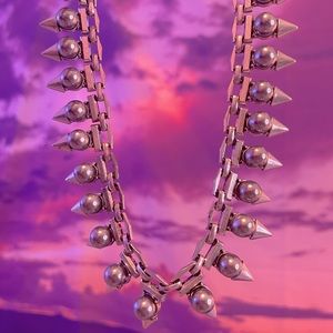 lynx pearl necklace stella&dot